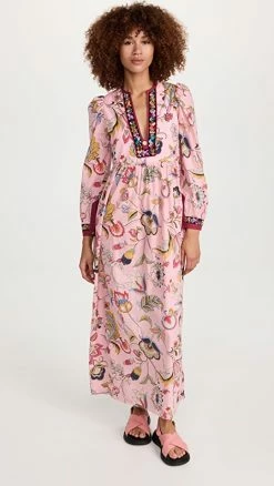 Best reviews of ???? Alix Of Bohemia Winifred Cherry Blossom ???? Dress Pink ❤️