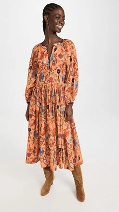 Best deal ???? Alix Of Bohemia Tuesday Tigerlily ???? Dress Orange ????