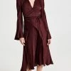 Best deal ⭐ Acne Studios Sateen Slit ???? Dress Wine Red ???? -Veronica Beard Shop acndb3192418733 1657825445711 2 0. UX540 . QL90
