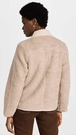 Buy ⌛ Alex Mill Sherpa Work Jacket Natural ✨ -Veronica Beard Shop amill3033714a9b 1661443871309 2 0. UX540 . QL90