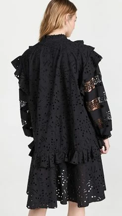 Deals ⭐ ANYANGO MPINGA Lia Mini ???? Dress Black ???? -Veronica Beard Shop anyng300031b002 1642192733583 2 0. UX540 . QL90