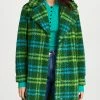 New ???? Apparis Tikka Faux Shearling ???? Coat Green Plaid ???? -Veronica Beard Shop appar3018111204 1663787454087 2 0. UX540 . QL90