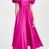 Budget ???? Azeeza Rory Puff Sleeve ???? Dress Magenta ???? -Veronica Beard Shop azeez3002212205 q1 2 0. UX540 . QL90