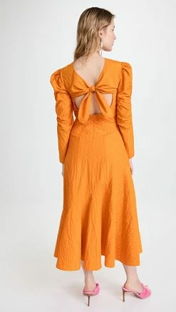 New ???? BROGGER Andrea ???? Dress Clementine ???? -Veronica Beard Shop brogr3007118981 1655479745819 2 0. UX540 . QL90