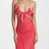 Outlet ???? Christopher Esber Triquestra Front Tie Slip ???? Dress Chilli ????