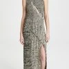 New ???? Christopher Esber Deconstruct Spiral Knit ???? Dress Bone And Black ????
