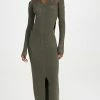 Promo ???? Dion Lee Plaited Merino Rib ???? Dress Shadow Green/Fatigue ⭐ -Veronica Beard Shop dionl306001de2f 1661961756536 2 0. UX540 . QL90