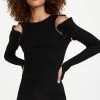 Deals ???? Dion Lee Hook & Eye Rib Mini ???? Dress Black ????