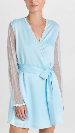 Buy ???? Flora Nikrooz Showstopper Wrap Light Blue ????