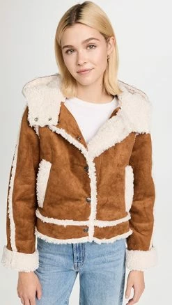 Hot Sale ???? Free People Vegan Exchange Shearling Bisquit Combo ????