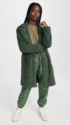 Promo ???? MONROW Teddy ???? Coat Forest ????