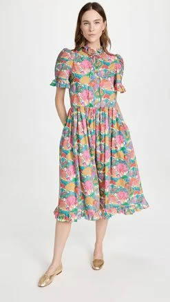 Cheap ???? HORROR VACUI Jade ???? Dress Arboretum Valley ????