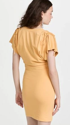 Buy ???? Isabel Marant Zarko T-Shirt ???? Dress Yellow ???? -Veronica Beard Shop ismdb30950172fb 1648306385627 2 0. UX540 . QL90