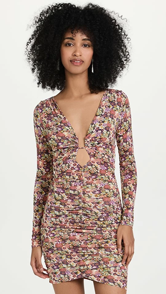 Wholesale ⌛ Isabel Marant Jordana Cutout Ruched Mini ???? Dress Papaya ???? 4 Wholesale ⌛ Isabel Marant Jordana Cutout Ruched Mini ???? Dress Papaya ???? - Image 2