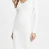 Top 10 ???? Jonathan Simkhai Deep Rib Open Neck ???? Dress White ???? -Veronica Beard Shop jondb3055012397 q1 2 1. UX540 . QL90