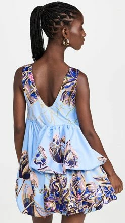 Buy ❤️ Kika Vargas Nono ???? Dress Sky Blue Tulips ???? -Veronica Beard Shop kvarg300891e60f 1658775990033 2 0. UX540 . QL90