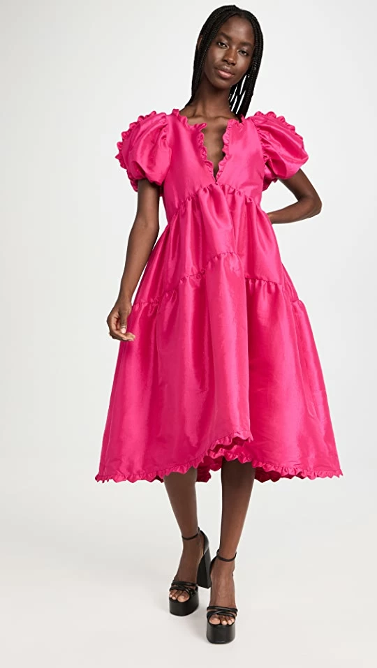 Best deal ???? Kika Vargas Leana ???? Dress Fuschia ???? 3 Best deal ???? Kika Vargas Leana ???? Dress Fuschia ????