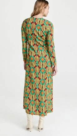 Cheap ???? La Double J Long Sleeve Swing ???? Dress Clover ???? -Veronica Beard Shop ladou3037112558 1642533349754 2 0. UX540 . QL90