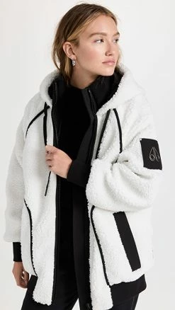 Best Pirce ✨ Moose Knuckles Holland Hoodie Ivory ????