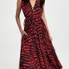 Hot Sale ???? No. 21 Crepe ???? Dress Red/Navy ???? -Veronica Beard Shop notwo3073327401 1659646218550 2 1. UX540 . QL90