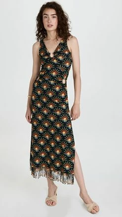 Promo ???? Paco Rabanne Sunset Fringe Tank ???? Dress Black Suns ????