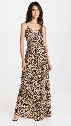 Best Pirce ❤️ Paco Rabanne Leopard Print Slip ???? Dress ????