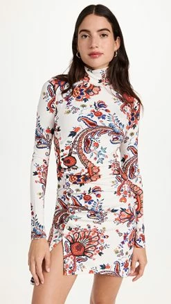 Wholesale ???? Paco Rabanne Robe ???? Dress Light Paisley ????