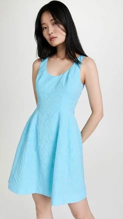 Cheapest ???? Prabal Gurung Molded Seam ???? Dress Coastal Blue ????