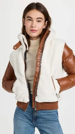 Top 10 ???? SAM. Carlie Jacket Saddle/White ????