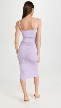 Flash Sale ???? Sergio Hudson Strappy Midi ???? Dress Lilac ???? -Veronica Beard Shop sehud3001310366 1657918089741 2 0. UX540 . QL90