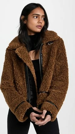 Buy ???? STAND STUDIO Audrey Jacket Brown ????