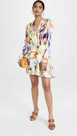 Outlet ???? Silvia Tcherassi Aglioni ???? Dress Brush Strokes ????