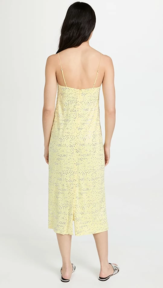 Flash Sale ???? Tibi Scintilla Jersey Slip ???? Dress Canary Yellow ???? 4 Flash Sale ???? Tibi Scintilla Jersey Slip ???? Dress Canary Yellow ???? - Image 2