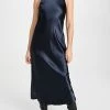 Best reviews of ✨ Tibi Heavy Satin Midi Bias ???? Dress Navy ⭐ -Veronica Beard Shop tibdb303771d6a1 1667589886158 2 0. UX540 . QL90
