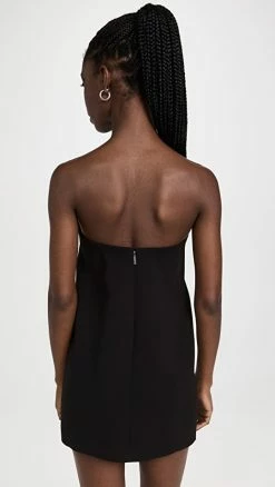 Coupon ???? Tibi Fluid Drape Squiggly Strapless Mini ???? Dress Black ???? -Veronica Beard Shop tibdb303801cd2d 1667856912444 2 0. UX540 . QL90