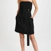 Top 10 ???? Victoria Beckham Strapless Mini ???? Dress Black ????