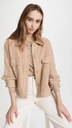 Wholesale ???? Velvet Kameron Jacket Camel ????